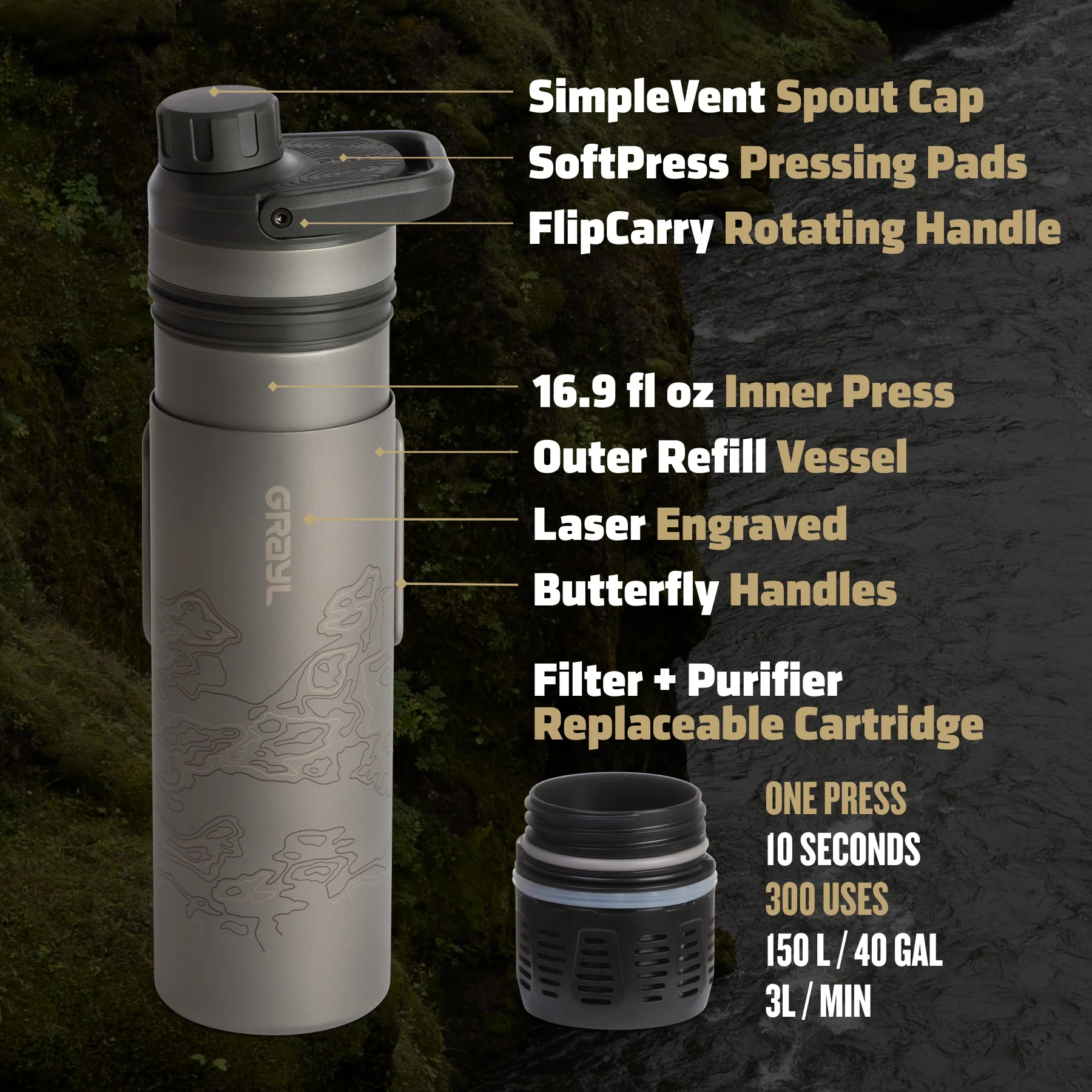 16.9oz UltraPress® Ti Purifier - Image 9